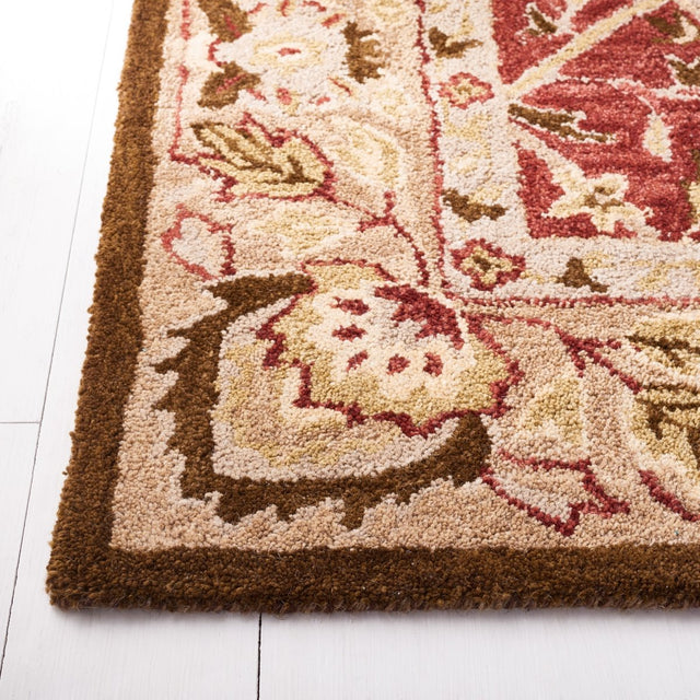 Safavieh Antiquity At65Q Red/Beige Rug.