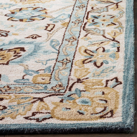 Safavieh Antiquity At812B Peacock/Blue Rug - Safavieh - at812b - 4r