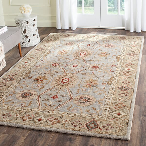 Safavieh Antiquity At816B Grey Beige / Sage Rugs.