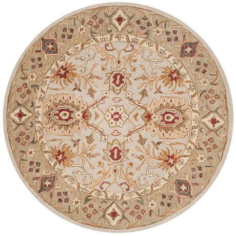 Safavieh Antiquity At816B Grey Beige / Sage Rugs.