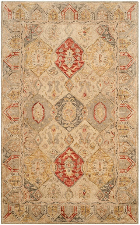 Safavieh Antiquity At830A Beige / Multi Rugs.