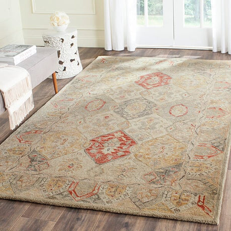 Safavieh Antiquity At830A Beige / Multi Rugs.