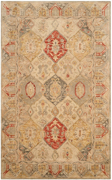 Safavieh Antiquity At830A Beige / Multi Rugs.