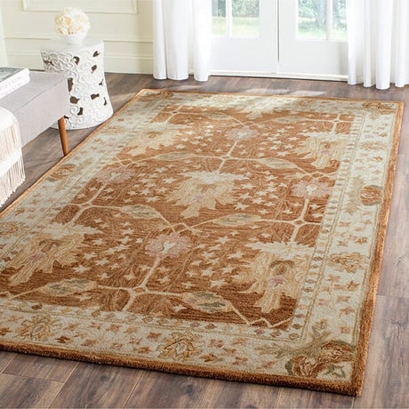 Safavieh Antiquity At840B Brown / Beige Rugs - Safavieh - at840b - 2