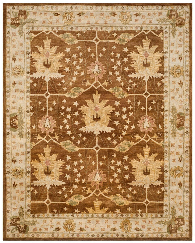 Safavieh Antiquity At840B Brown / Beige Rugs.