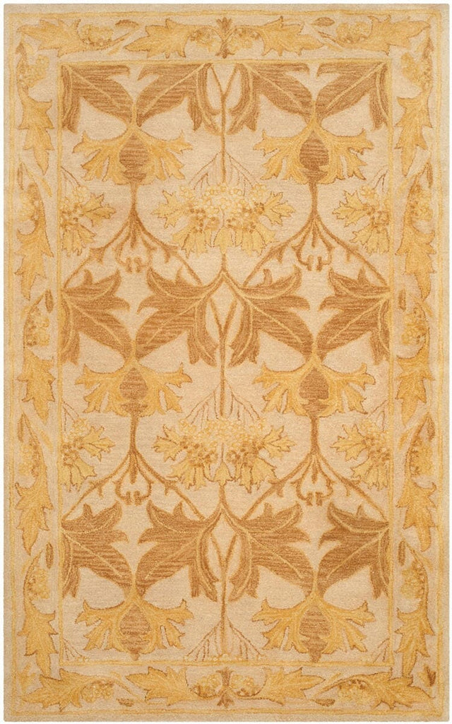 Safavieh Antiquity At841B Beige / Gold Rugs.