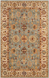 Safavieh Antiquity At847A Blue / Ivory Rugs.