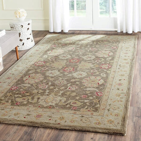 Safavieh Antiquity At853A Olive Grey / Beige Rugs - Safavieh - at853a - 2