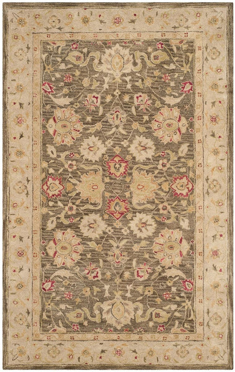 Safavieh Antiquity At853A Olive Grey / Beige Rugs - Safavieh - at853a - 2