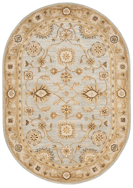 Safavieh Antiquity At856B Light Blue / Sage Rugs.