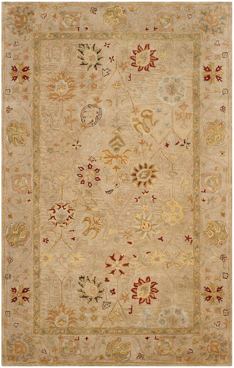 Safavieh Antiquity At859B Taupe / Beige Rugs - Safavieh - at859b - 2