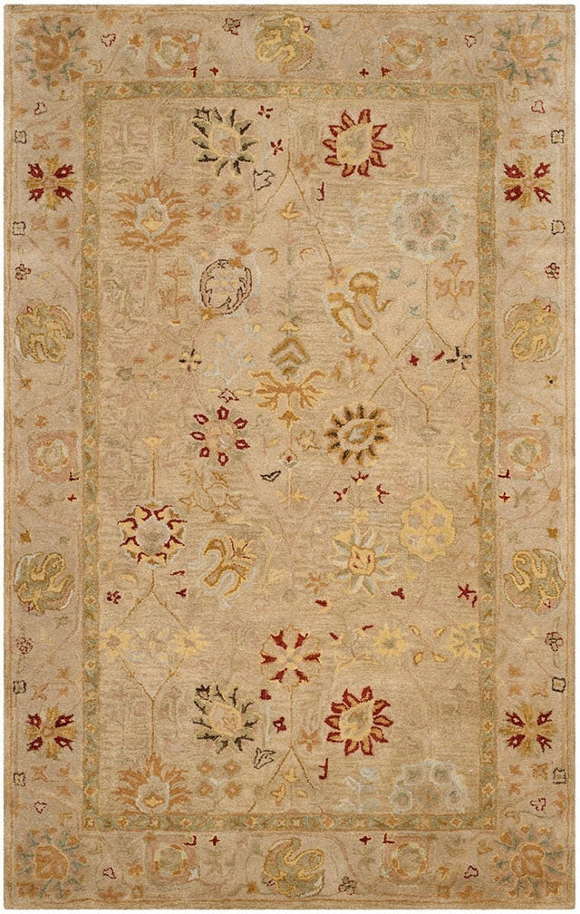 Safavieh Antiquity At859B Taupe / Beige Rugs.