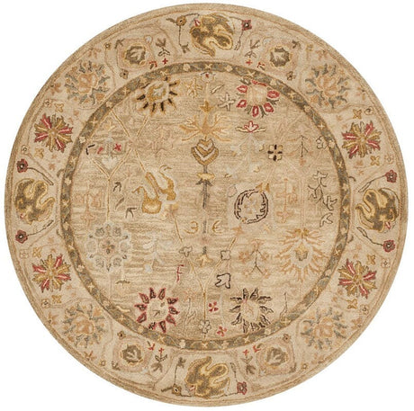 Safavieh Antiquity At859B Taupe / Beige Rugs - Safavieh - at859b - 6r