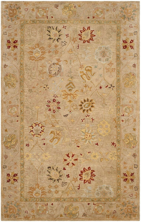 Safavieh Antiquity At859B Taupe / Beige Rugs - Safavieh - at859b - 6r