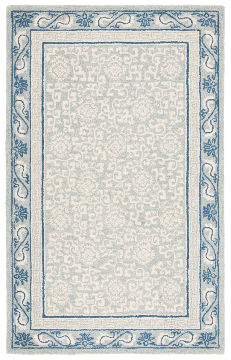Safavieh Antiquity At860L Light Blue/Ivory Rug.