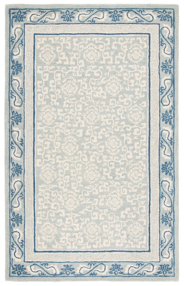 Safavieh Antiquity At860L Light Blue/Ivory Rug.