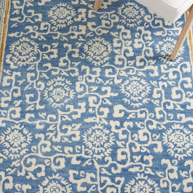 Safavieh Antiquity At860M Blue/Ivory Rug.