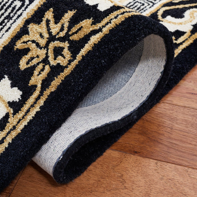 Safavieh Antiquity At860Z Black/Ivory Rug.