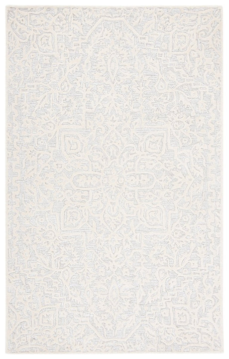 Safavieh Antiquity At861G Silver/Ivory Rug.