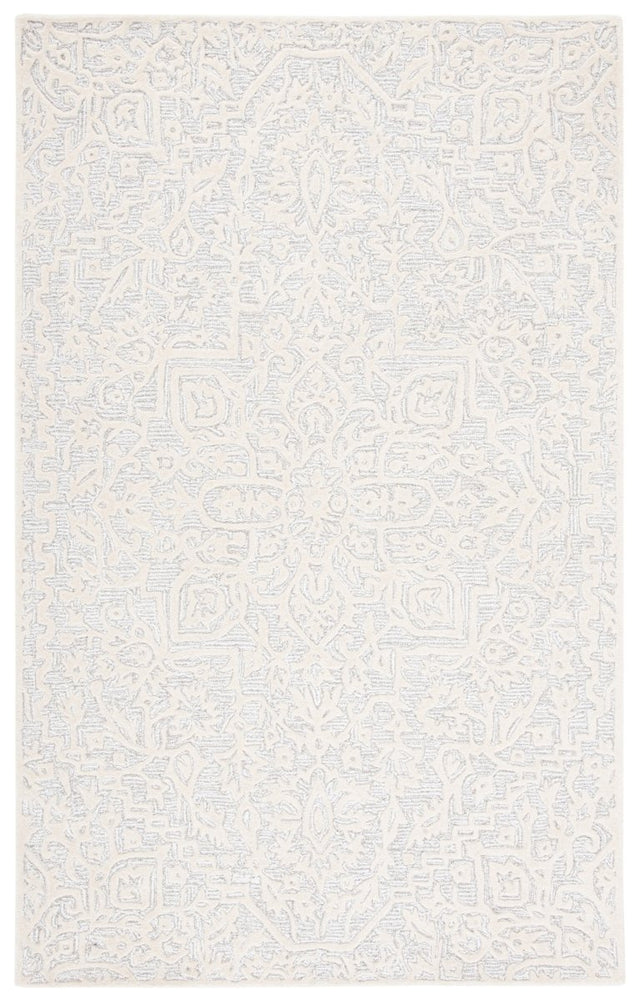 Safavieh Antiquity At861G Silver/Ivory Rug.