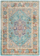 Safavieh Aria Ara100B Blue / Creme Rugs.