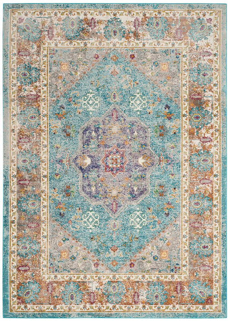 Safavieh Aria Ara100B Blue / Creme Rugs.