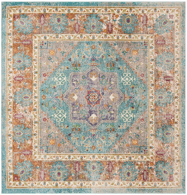 Safavieh Aria Ara100B Blue / Creme Rugs.