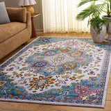 Safavieh Aria 5'-0" x 6'-7" Rug in Ivory / Turquoise