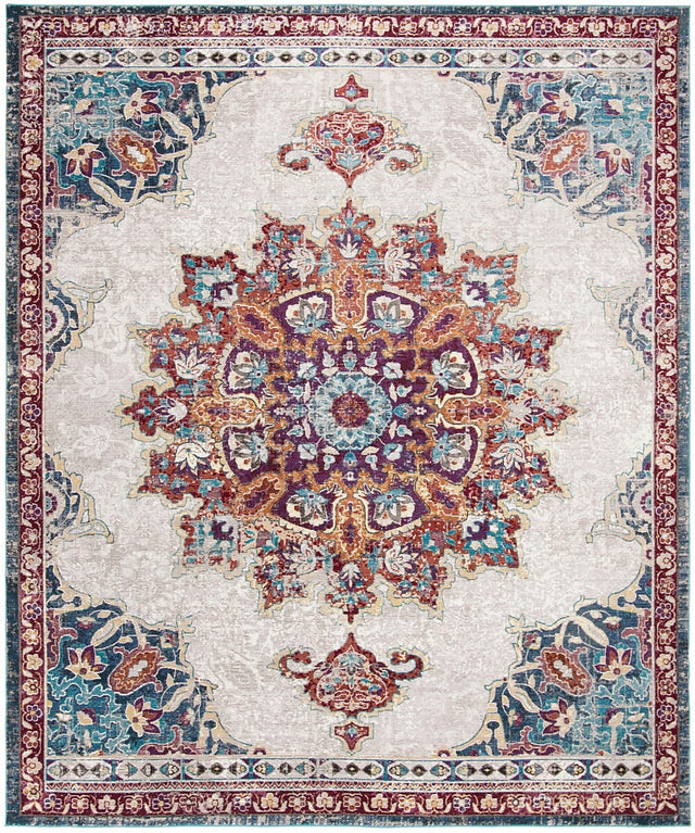 Safavieh Aria Ara103A Ivory / Navy Rugs.