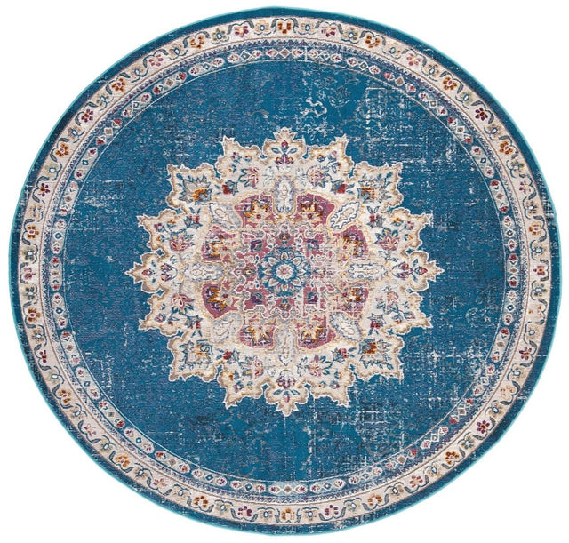 Safavieh Aria Ara103N Navy / Ivory Rugs.