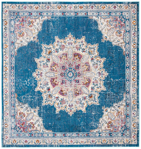 Safavieh Aria Ara103N Navy / Ivory Rugs.