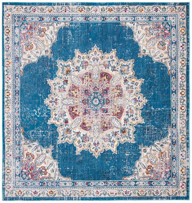 Safavieh Aria Ara103N Navy / Ivory Rugs.