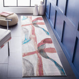 Safavieh Aria Ara109A Ivory/Plum Rugs.