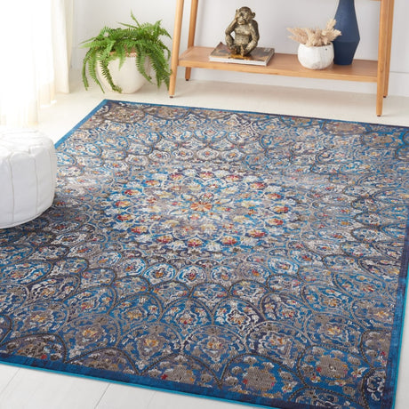 Safavieh Aria Ara112N Navy/Gold Rug - Safavieh - ara112n - 4