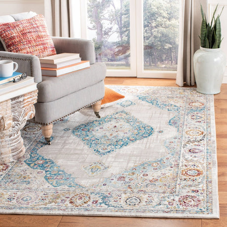 Safavieh Aria Ara116A Blue/Ivory Rugs - Safavieh - ara116a - 3