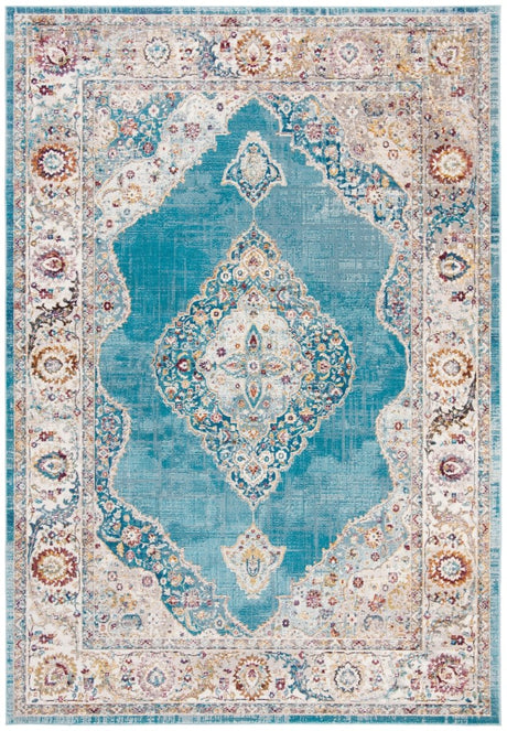 Safavieh Aria Ara116M Ivory/Navy Rugs - Safavieh - ara116m - 3