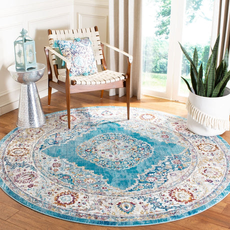 Safavieh Aria Ara116M Ivory/Navy Rugs - Safavieh - ara116m - 6r