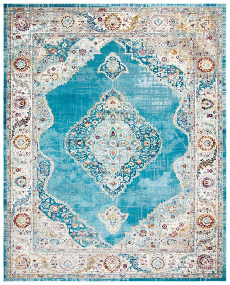 Safavieh Aria Ara116M Ivory/Navy Rugs - Safavieh - ara116m - 6r