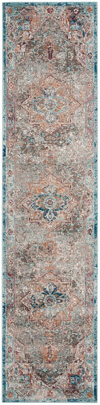 Safavieh Aria Ara119E Beige / Blue Rugs - Safavieh - ara119e - 26