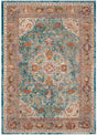 Safavieh Aria Ara120B Blue / Orange Rugs.