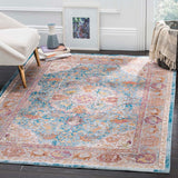 Safavieh Aria Ara120B Blue / Orange Rugs.