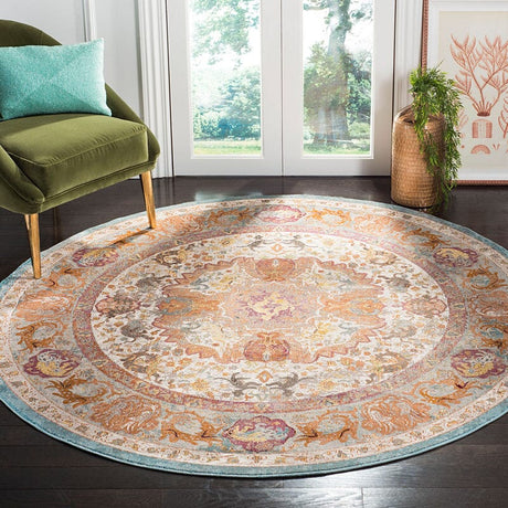 Safavieh Aria Ara120E Beige / Orange Rugs.