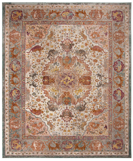 Safavieh Aria Ara120E Beige / Orange Rugs.