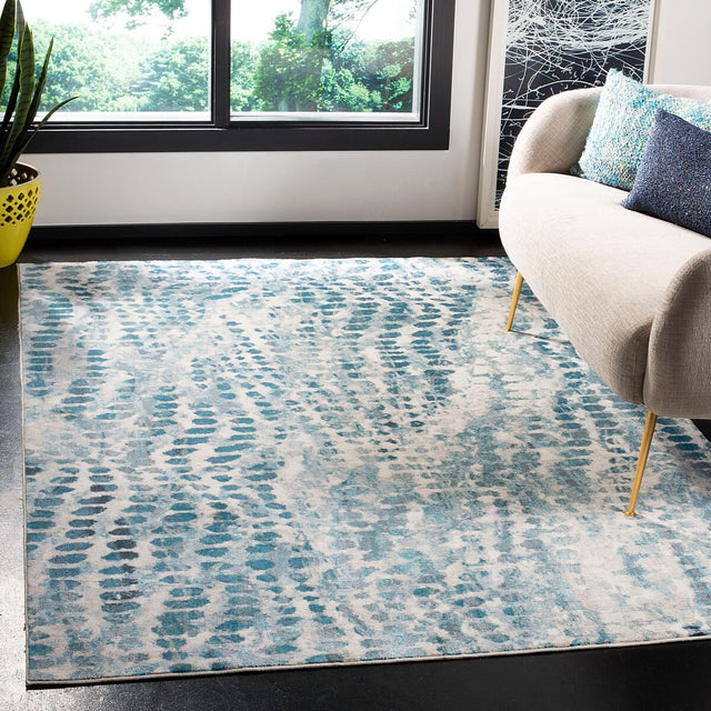 Safavieh Aria Ara121A Cream/Teal Rug.