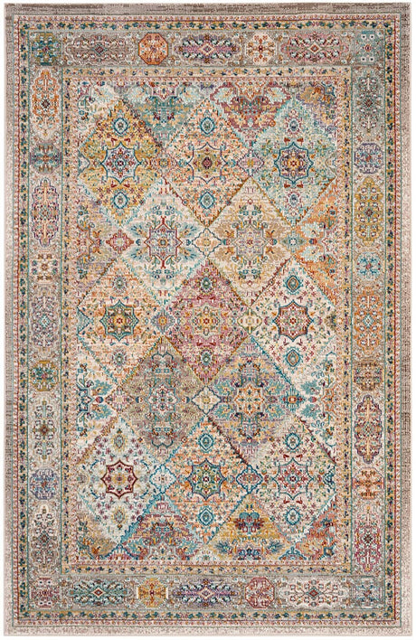 Safavieh Aria Ara127C Cream / Multi Rugs - Safavieh - ara127c - 6r