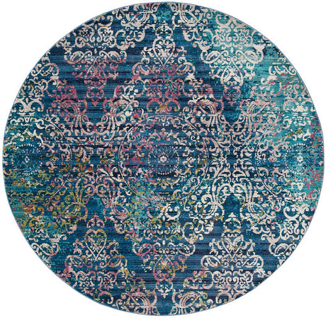 Safavieh Aria Ara128B Blue / Multi Rugs - Safavieh - ara128b - 6r