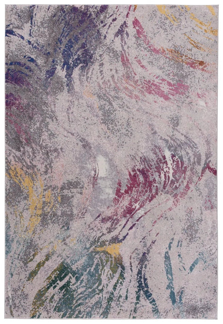Safavieh Aria 5'-0" x 6'-7" Rug in Ivory / Fuchsia