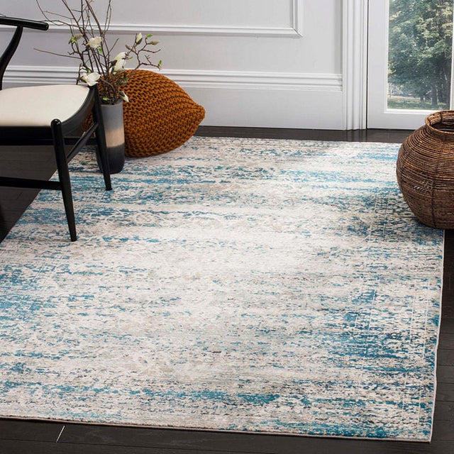 Safavieh Aria Ara156B Blue / Creme Rugs.