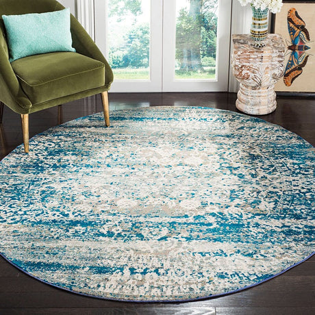 Safavieh Aria Ara156B Blue / Creme Rugs.