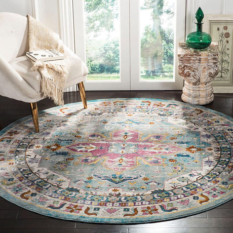 Safavieh Aria Ara160G Green / Creme Rugs.